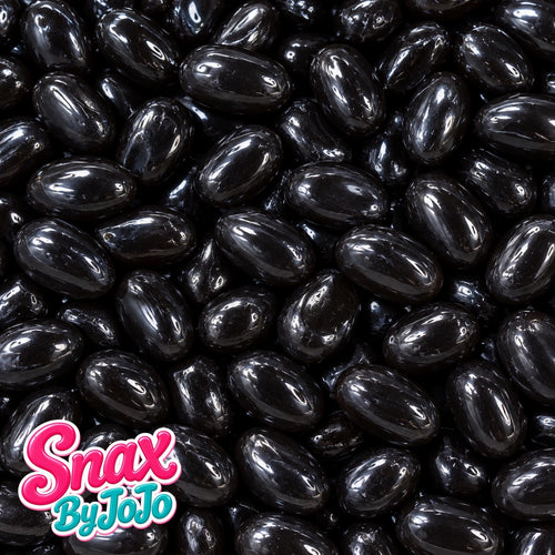 Lollie Image Black Licorice Mini Jelly Beans