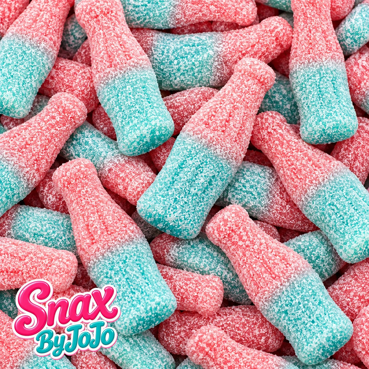 Giant Fizzy Bubblegum Bottles