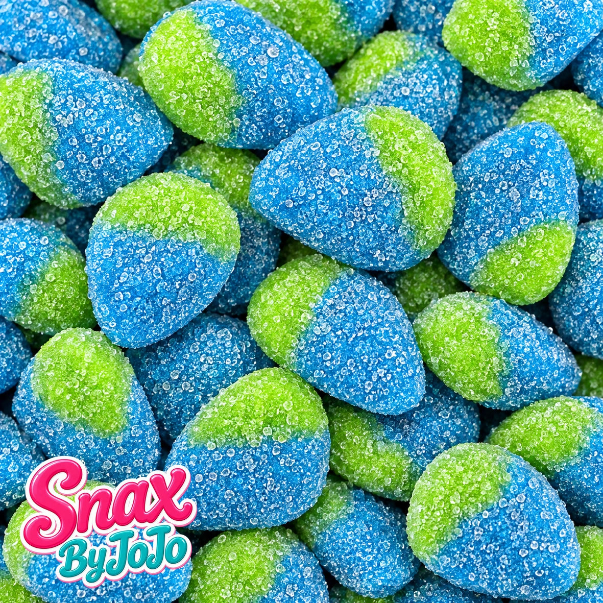 Lollie Image Jelly Filled Blue Raspberries