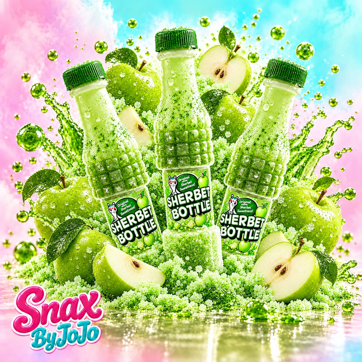 Sherbet Bottle Apple