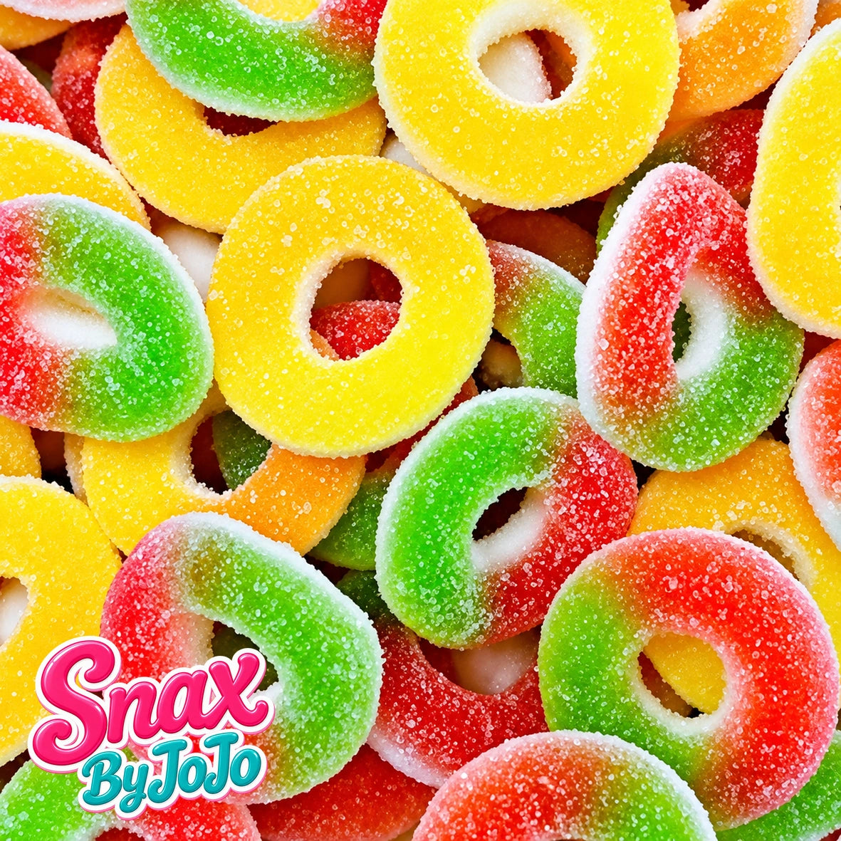 Lollie Image Sour Fruit Rings
