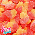 Lollie Image Sour Peach Hearts